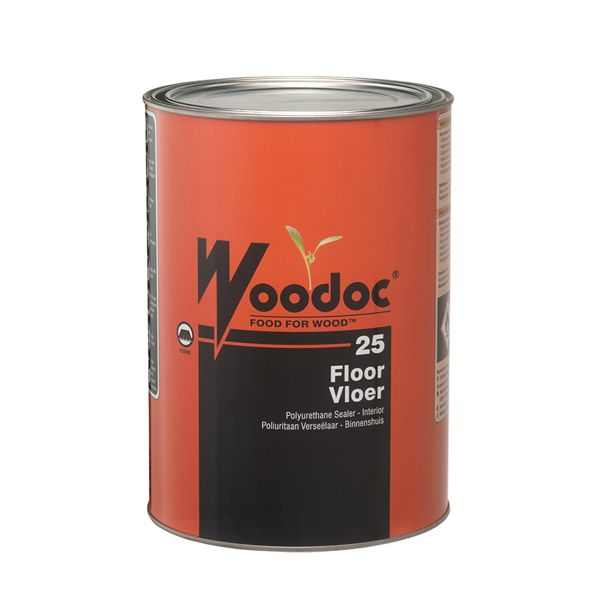 WOODOC 25 INTERIOR MATT FLOOR SEALER - 5L - CLEAR
