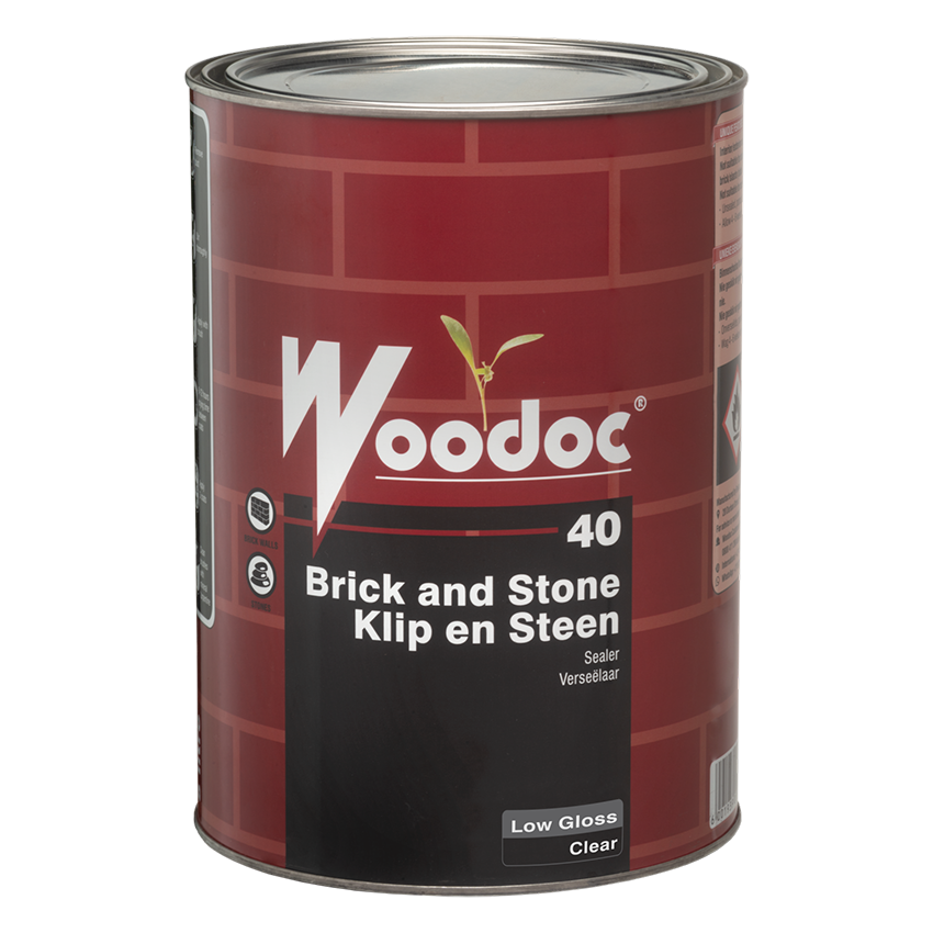 WOODOC 40 BRICK AND STONE LIGHT GLOSS SEALER - 5L