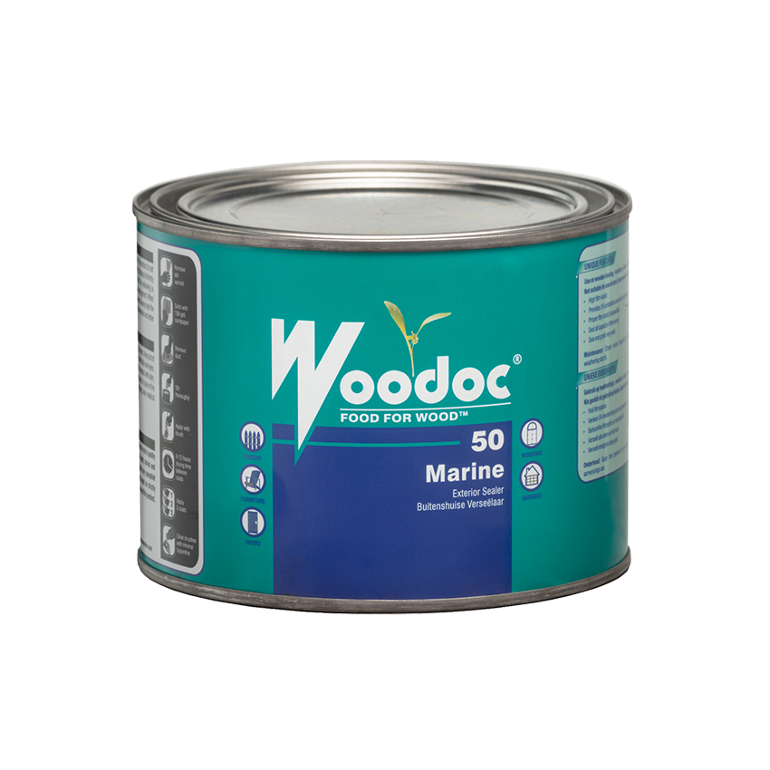 WOODOC 50 EXTERIOR MEDIUM GLOSS WAX SEALER - 1L - CLEAR
