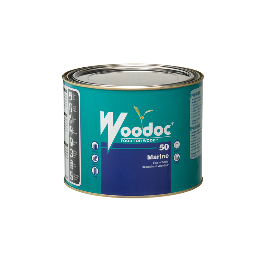 WOODOC 50 EXTERIOR MEDIUM GLOSS WAX SEALER - 2.5L - CLEAR