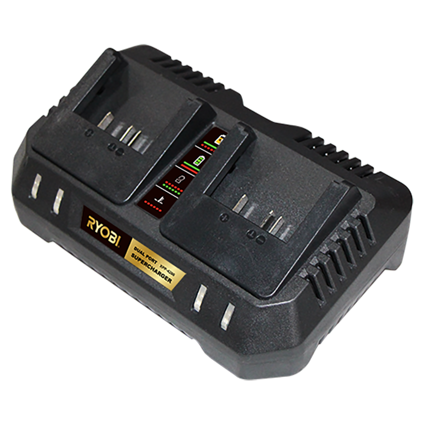 RYOBI 18V LI-ION 4200mAh SMART INTELLIGENT DUAL CHARGER