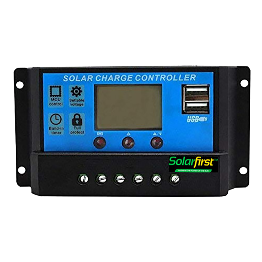 Solarfirst 10 Amps PWM Charge controller - 10 Amps