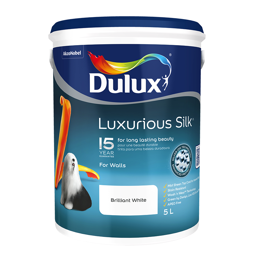 Dulux Luxurious Silk - 5L - Natural Hessian