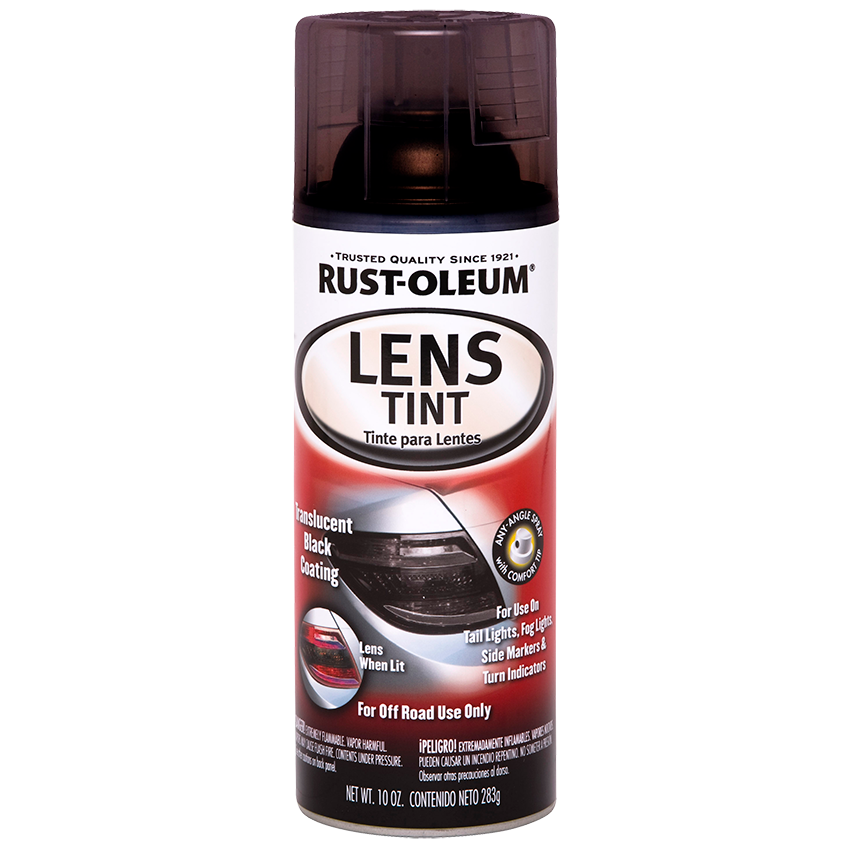 RUST-OLEUM AUTO LENS TINT - 283G - TRANS BLACK