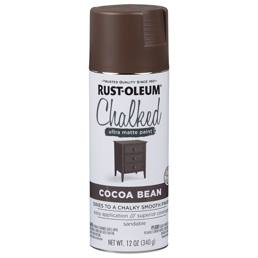 RUST-OLEUM CHALKED PAINT SPRAY - 340G - Cocoa bean