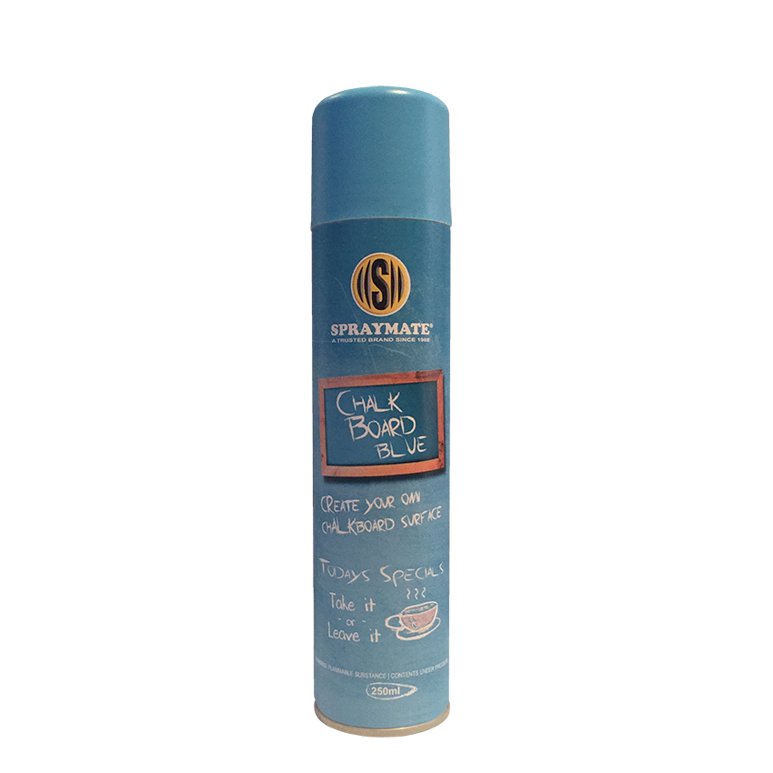 SPRAYMATE ARTISTIC CHALK BOARD - 250ML - Blue