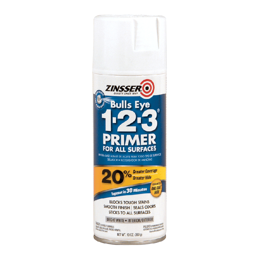 ZINSSER PRIMER BULLS EYE 123 SPRAY - 384ML