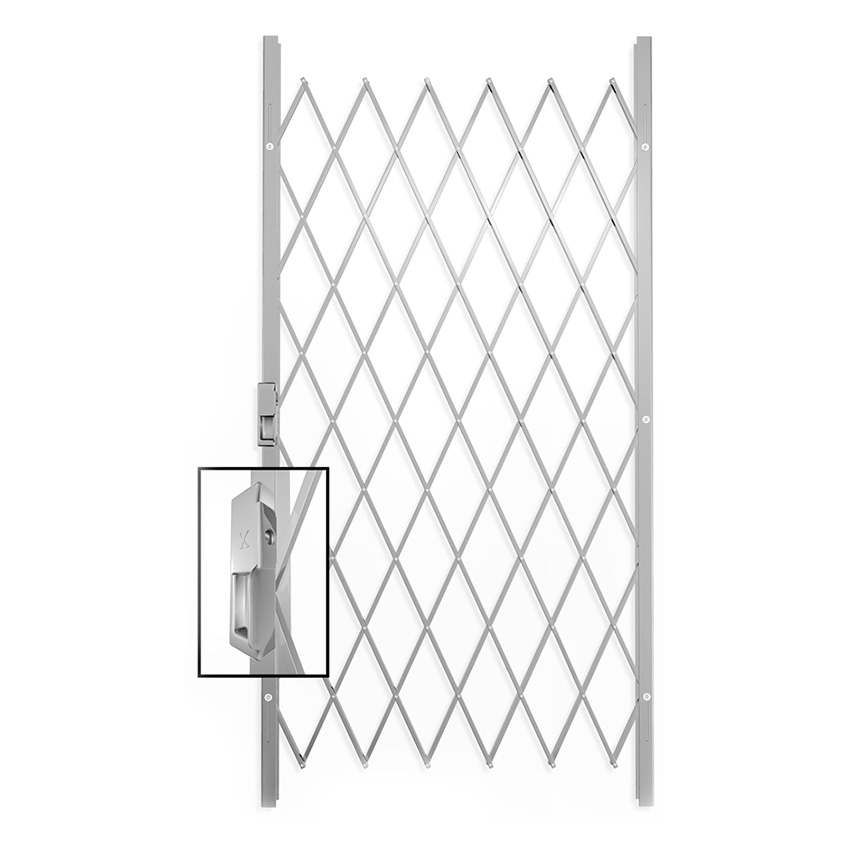 Saftidor Security Gate Type B - (1000 x 2000mm) - WHITE