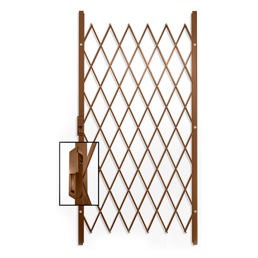 Saftidor Security Gate Type B - (1000 x 2000mm) - BRONZE