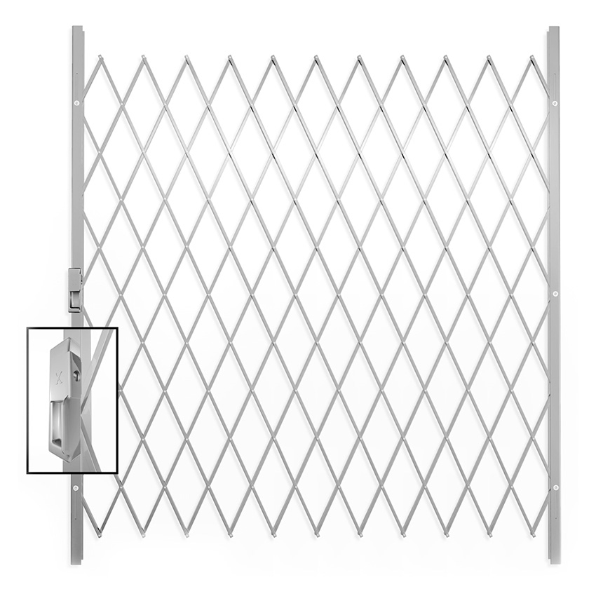 Saftidor Security Gate Type G - (1800 x 2000mm) - WHITE