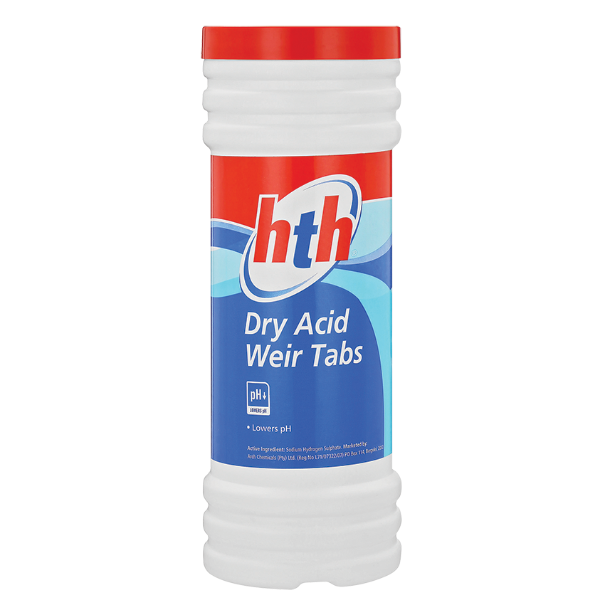 HTH Dry Acid Weir Tabs 2kg