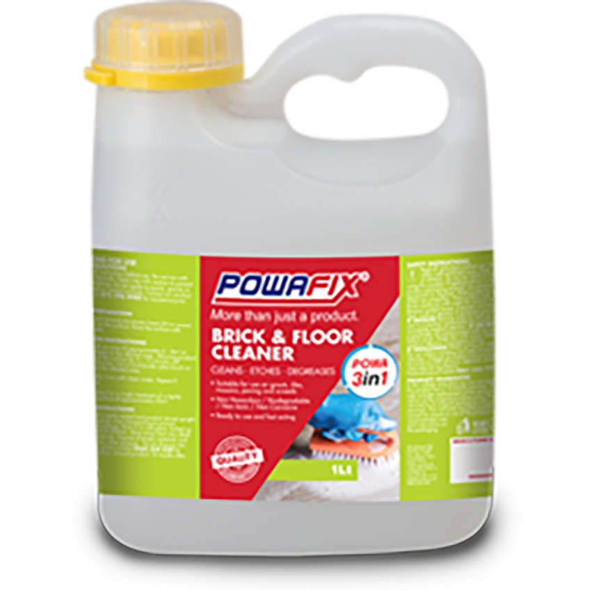 POWAFIX NON CORROSIVE BRICK AND FLOOR CLEANER - 1L