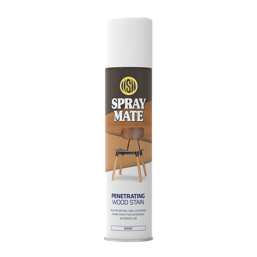 SPRAYMATE WOOD STAIN - 250ML - Oak Light