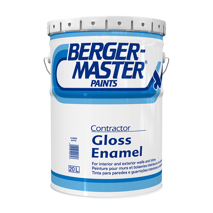 Bergermaster Contractors Gloss - 20L - White