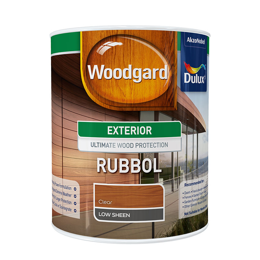 Dulux Woodgard Rubbol - 1L - Clear