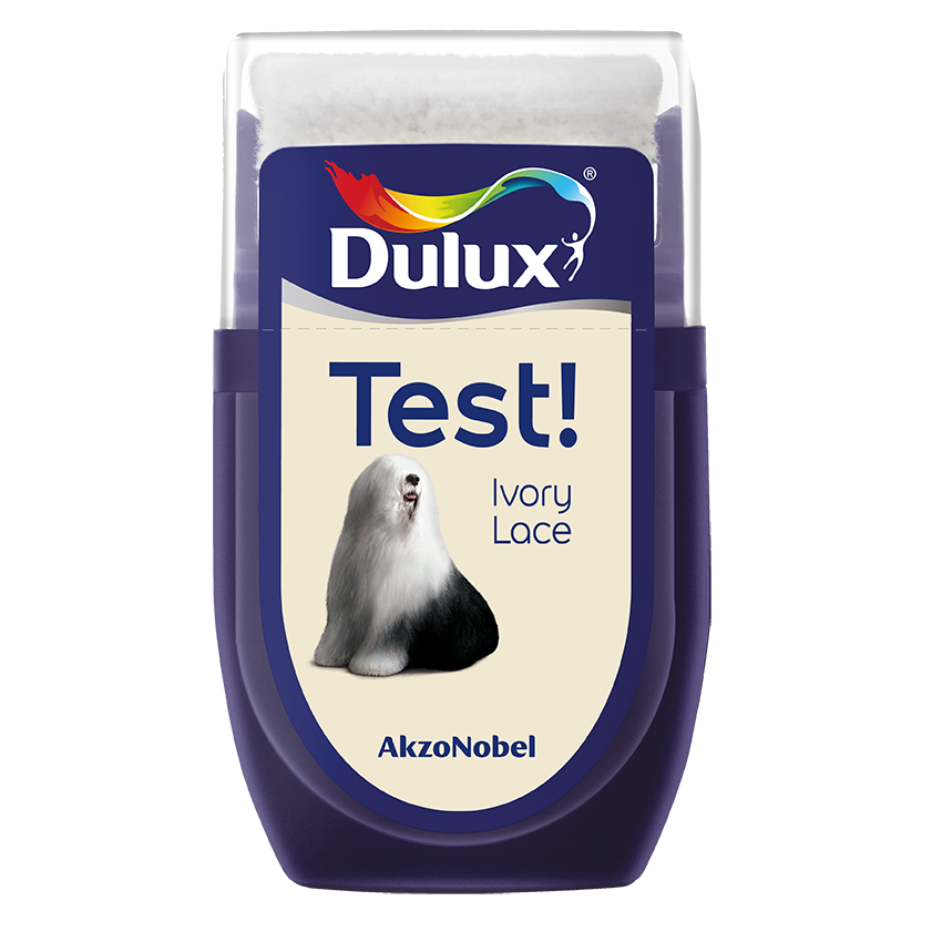 Dulux Wet Roller Tester - 30ML - Ivory Lace