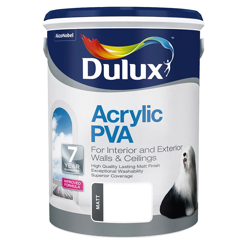 Dulux Acrylic PVA - 5L - Granite Pestle