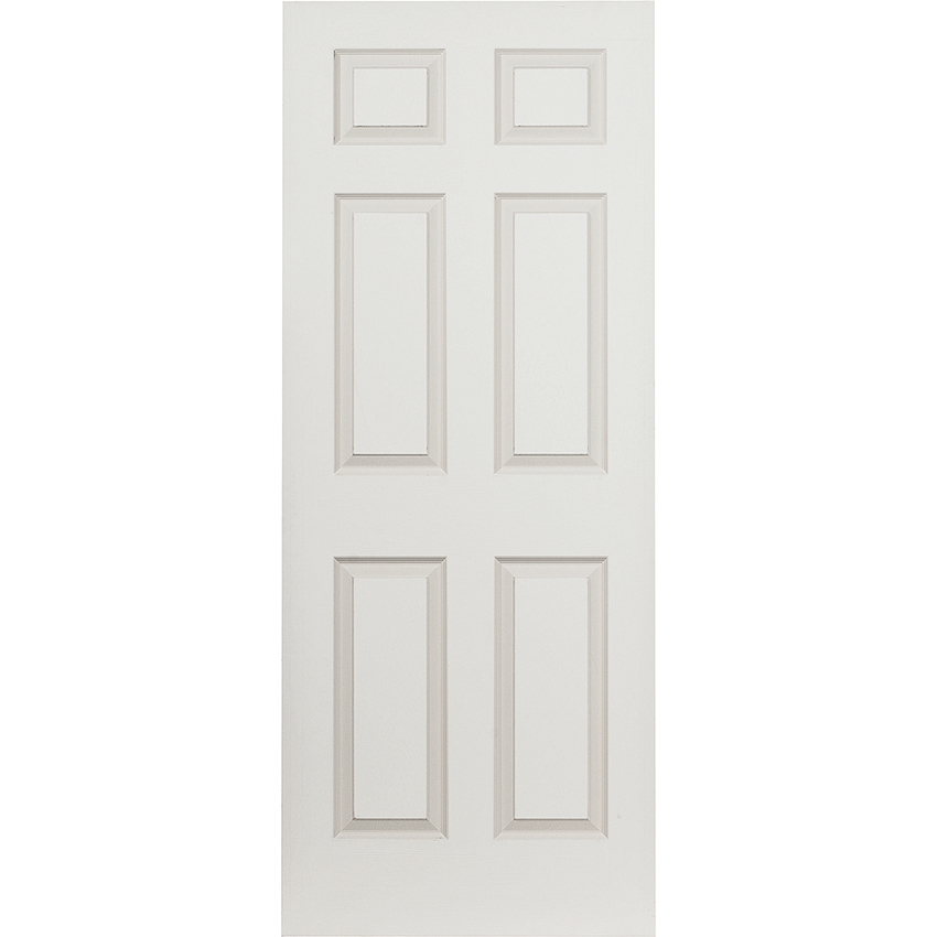Swartland Internal Door-Embossed colonist light duty interior door with exposed edges, SANS 545 Approved