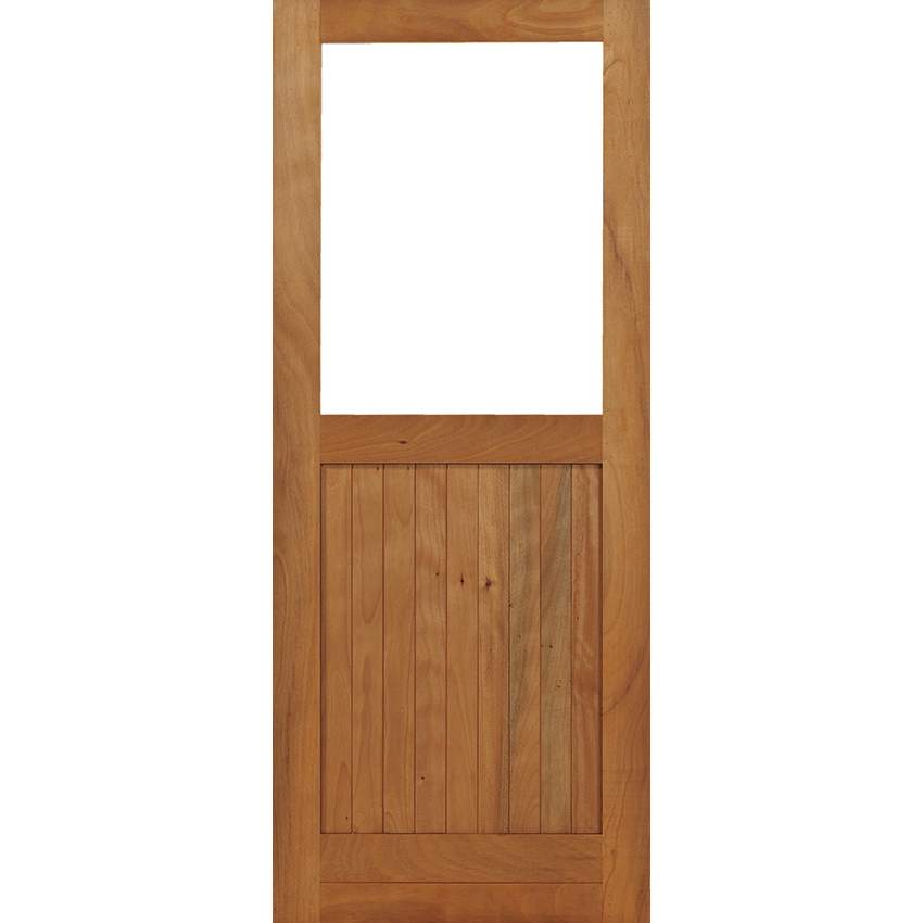 Swartland Door-Frame and battened bottom, fly screen top