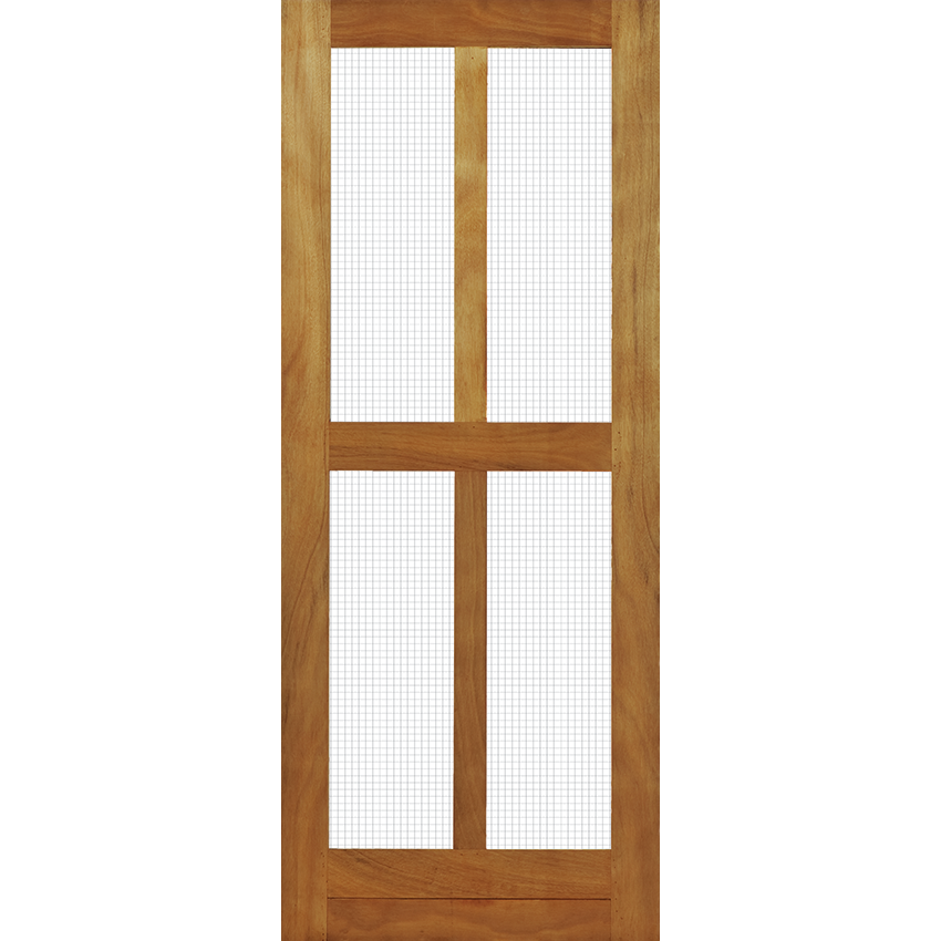 Swartland Door-Fly screen 4 panel