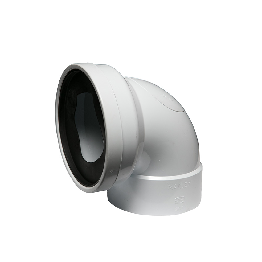 MARLEY PIPE SYSTEMS PAN COLLAR BEND 110MM