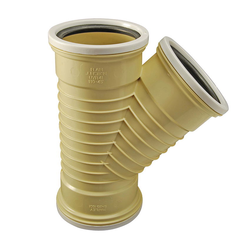 MARLEY PIPE SYSTEMS JUNCTION PLAIN 45DEG 110MM