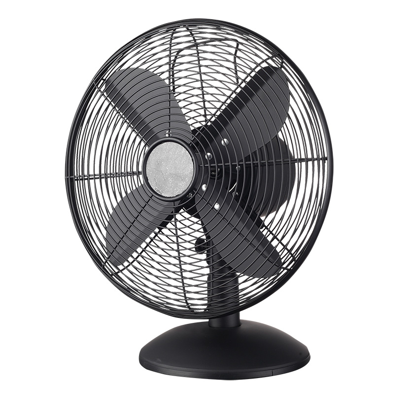 Elements Fan Desk Classic 30cm Black