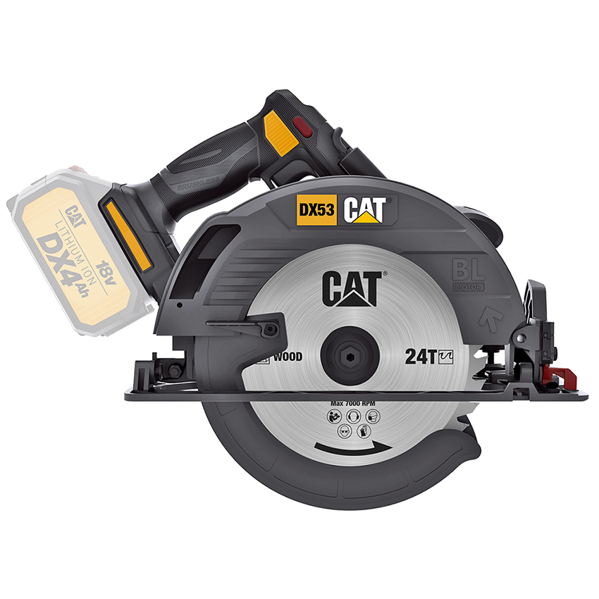 CAT 18V Brushless Circular Saw - 185mm