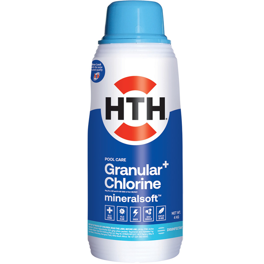HTH Granular+ Mineralsoft Pool Chlorine - 4KG