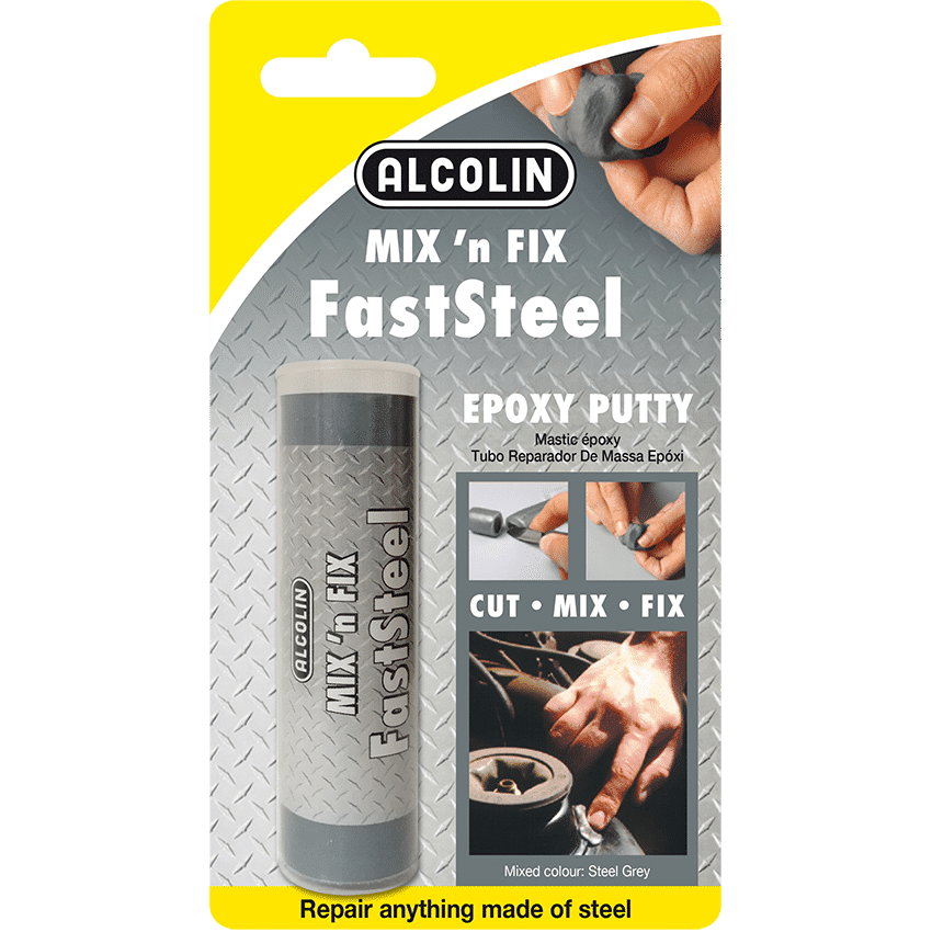 ALCOLIN ADHESIVE MIX 'N FIX FASTSTEEL 57G