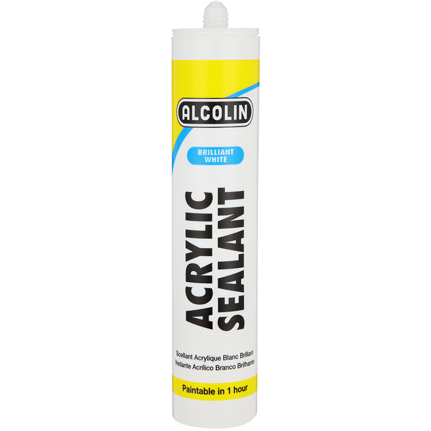 ALCOLIN ACRYLIC SEALANT 280ML - BRILLIANT WHITE