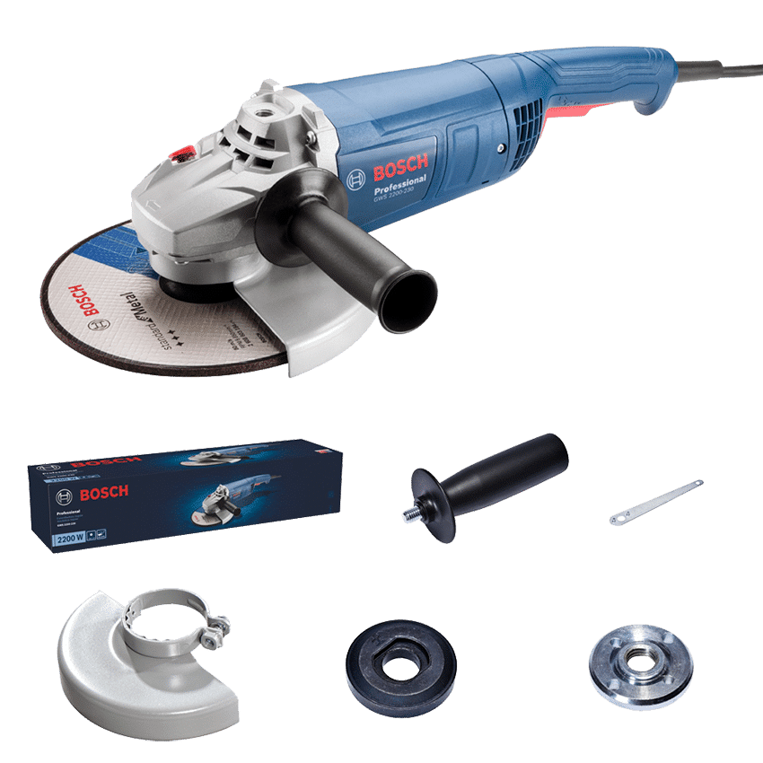 BOSCH GRINDER ANGLE ST 2200W GWS 2200-230 5.4KG