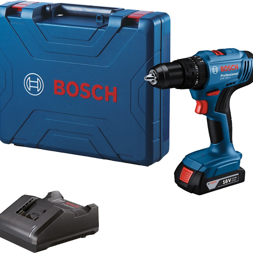 BOSCH IMPACT DRILL 18V 1X 2.0AH METAL CHUCK