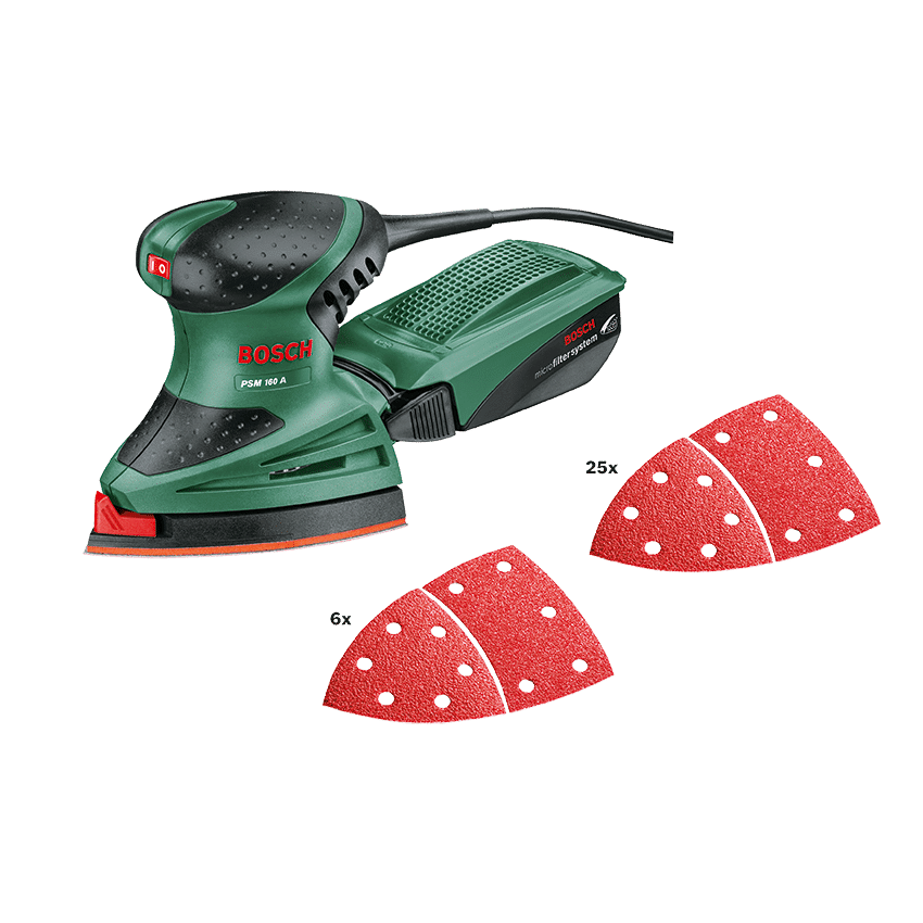 BOSCH SANDER MULTI GR 160W PSM 160A