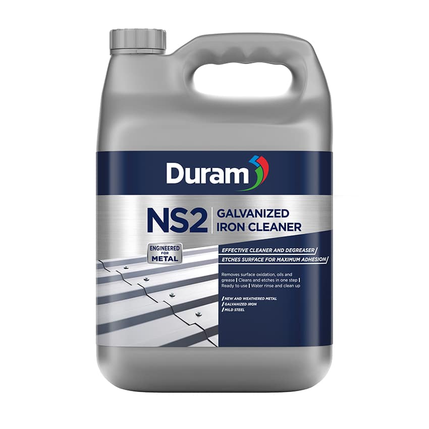 DURAM NS2 GALVANIZED IRON CLEANER 5L