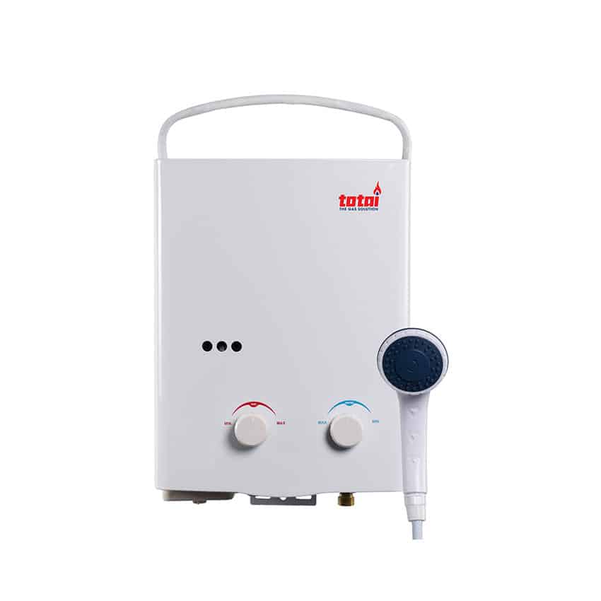 Totai Gas Geyser With Shower Set - Outdoor - 5L