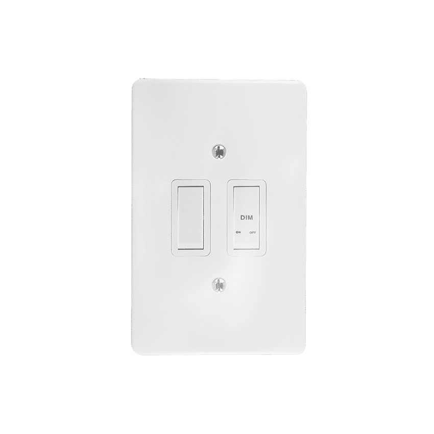 CRABTREE CLASSIC PRESS DIMM+COV 4x2 2L 500W LED