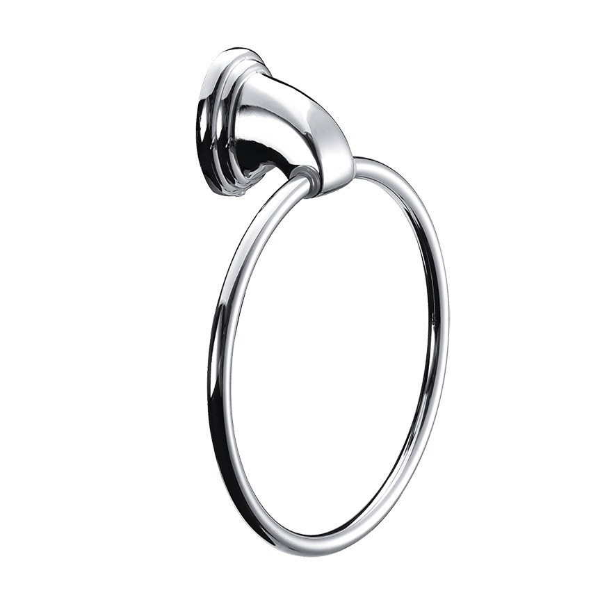 Bay Towel Ring Chrome