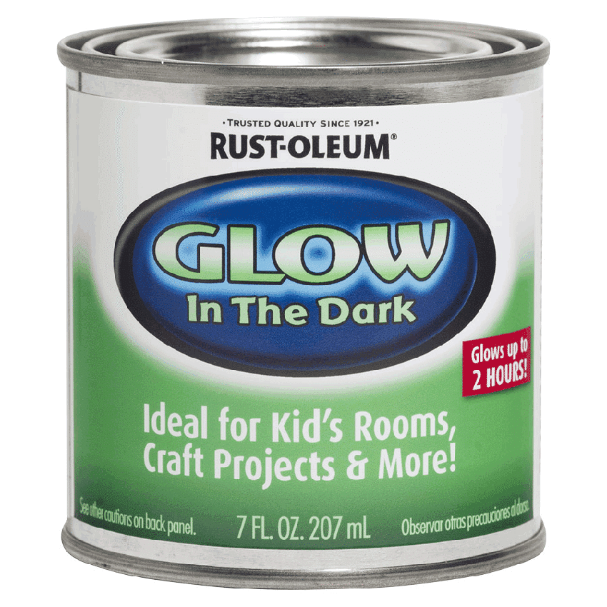 RUST-OLEUM GLOW IN THE DARK BRUSH - 207ML