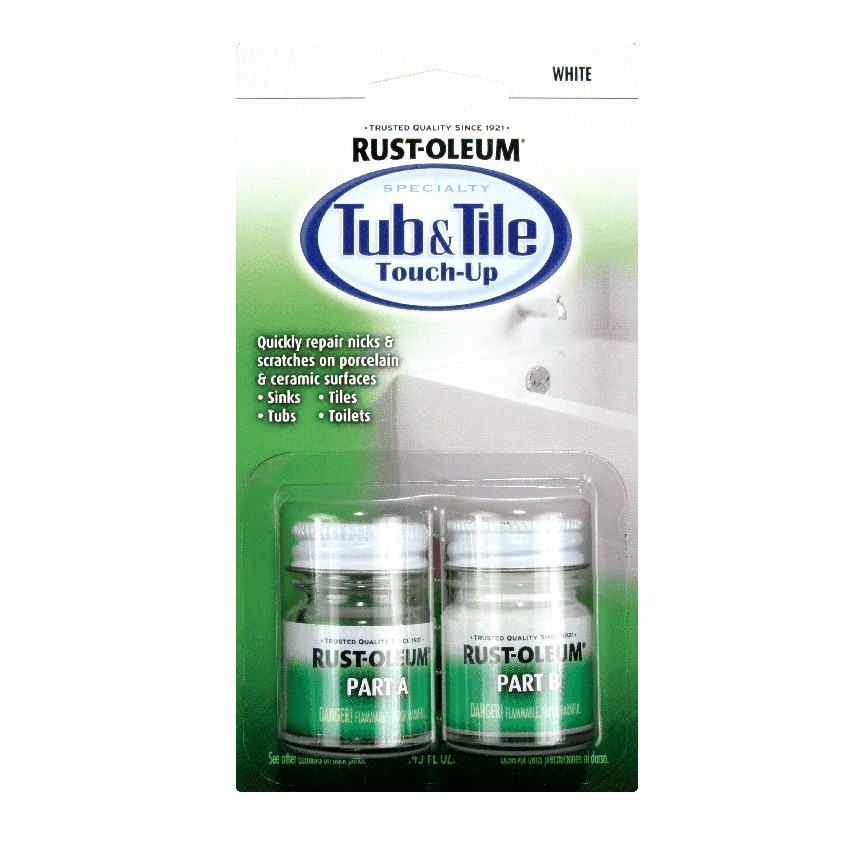 RUST-OLEUM TUB AND TILE TOUCH-UP - 13.30ML - WHITE