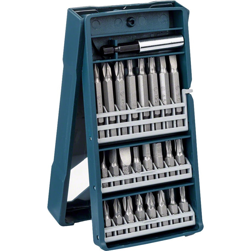 BOSCH BIT SCREWDRIVER SET MINI-X-BLUE LINE 25PCE