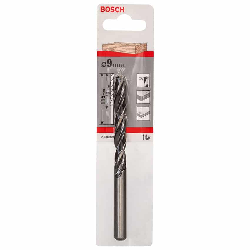 BOSCH BIT DRILL BRAD POINT WOOD 9X80X120 9MM