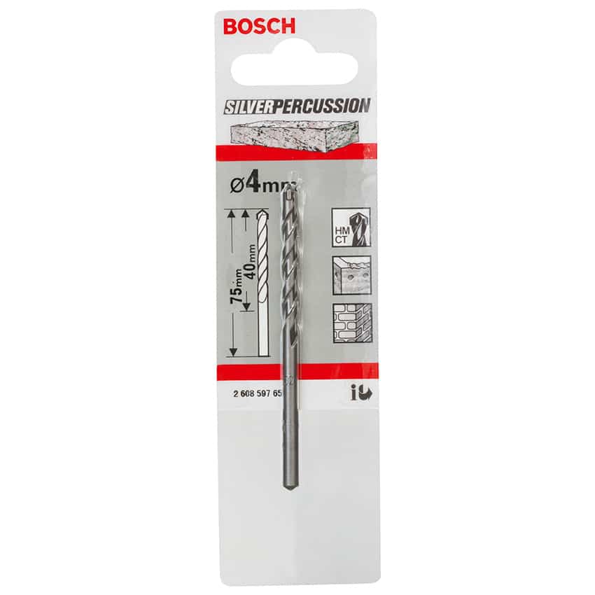 BOSCH BIT DRILL 4X40X75MM 3.3MM CYL-3