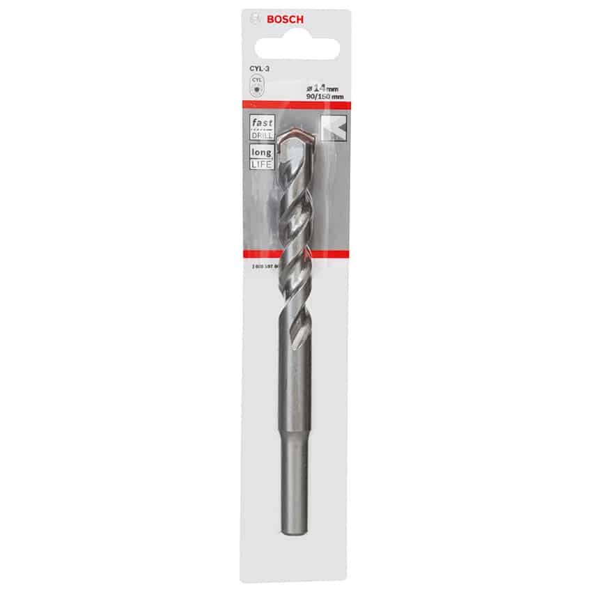 BOSCH BIT DRILL 14X90X150MM 10MM CYL-3