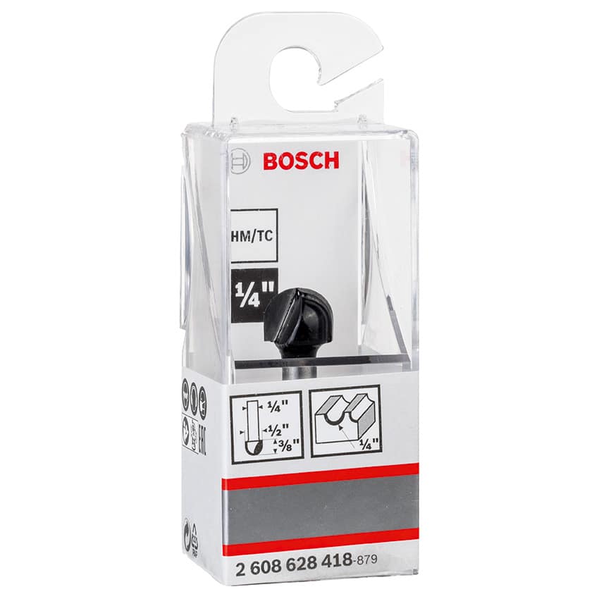BOSCH BIT ROUTER CORE BOX 1/4IN 9.2X40MM