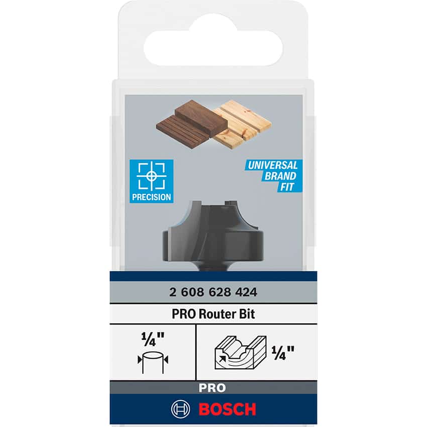 BOSCH BIT ROUTER OVOLO & ROUNDING OVER 14X46MM