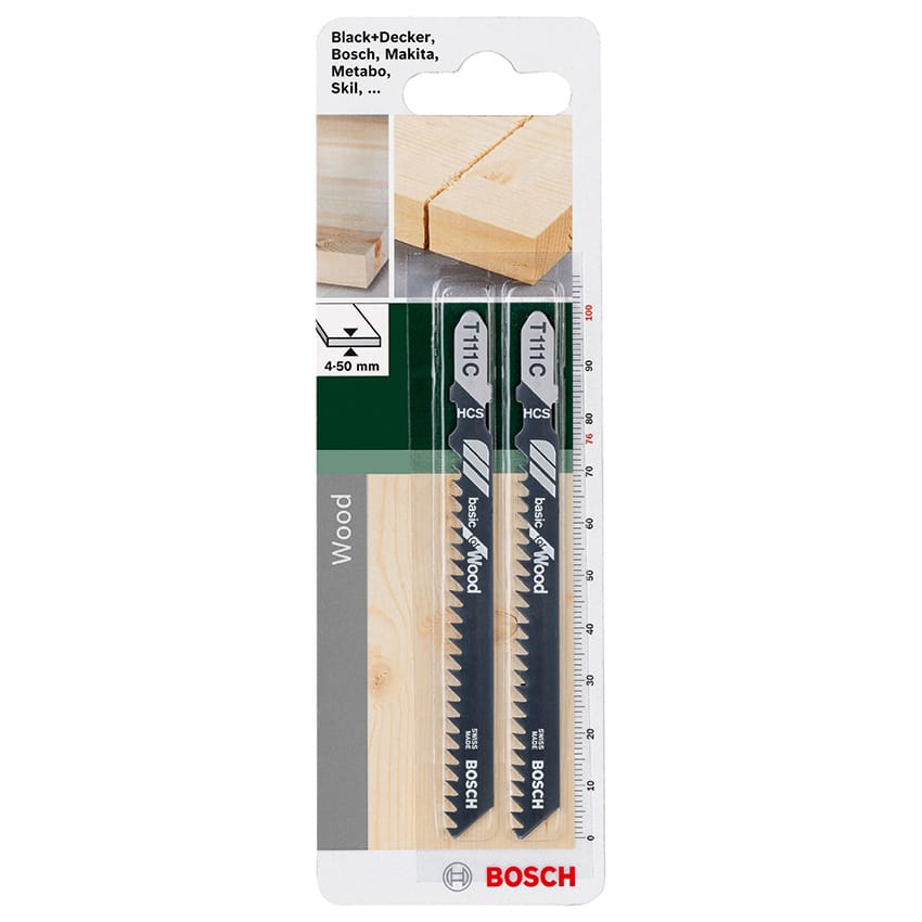 BOSCH BLADE JIGSAW HCS WOOD T 111 C BASIC