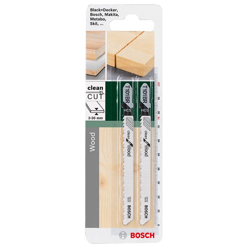 BOSCH BLADE JIGSAW HCS WOOD T 101 BR CLEAN