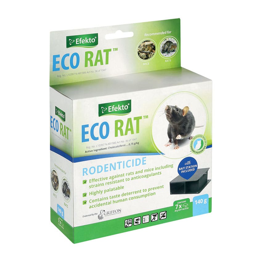 EFEKTO ECO RAT BAIT STATION WITH BAIT