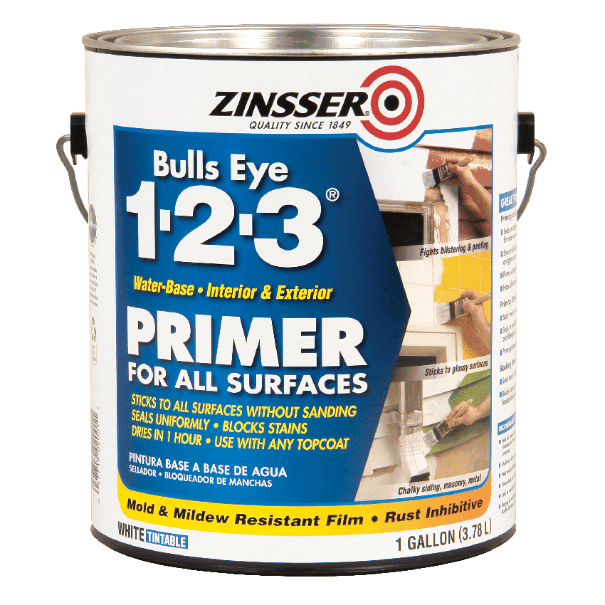 ZINSSER PRIMER BULLS EYE 123 1GL - 3.78L